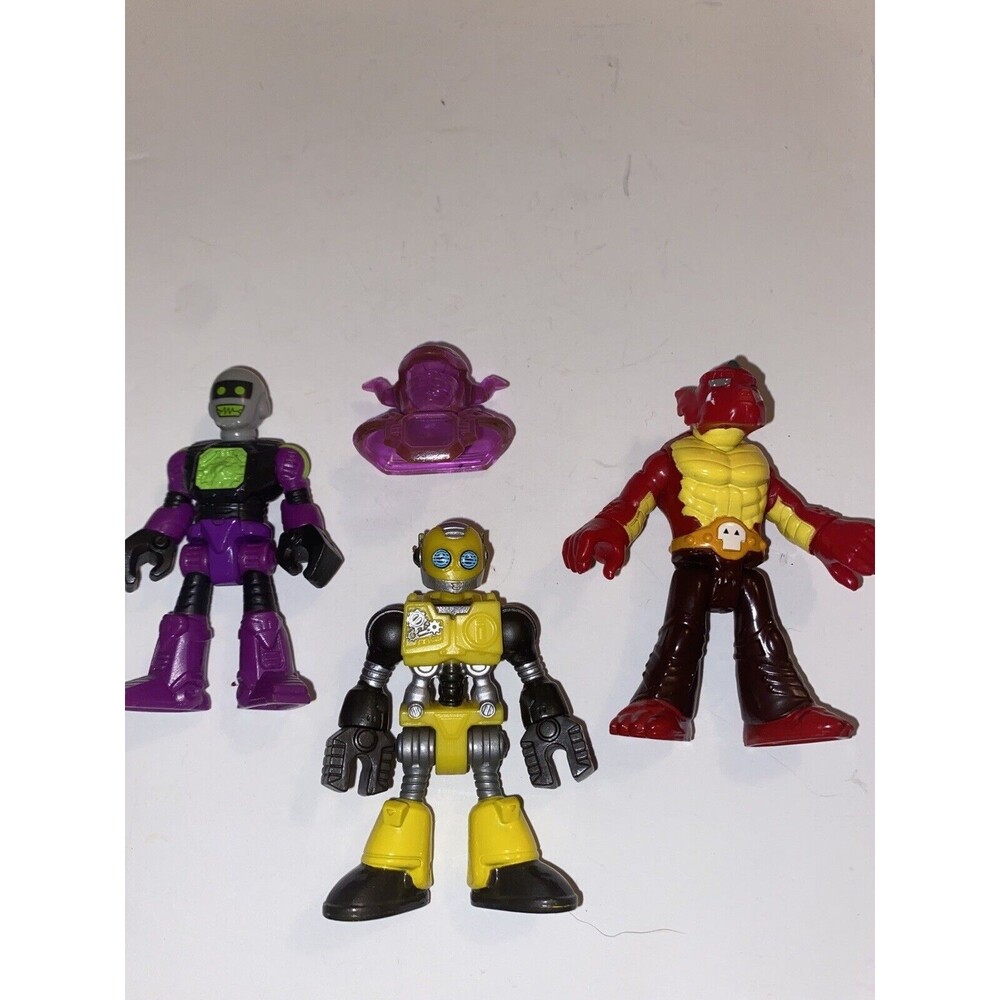 Imaginext Yellow Purple Robot Droid Blind Pack Series 1 4 Red Dragon Guard Lot